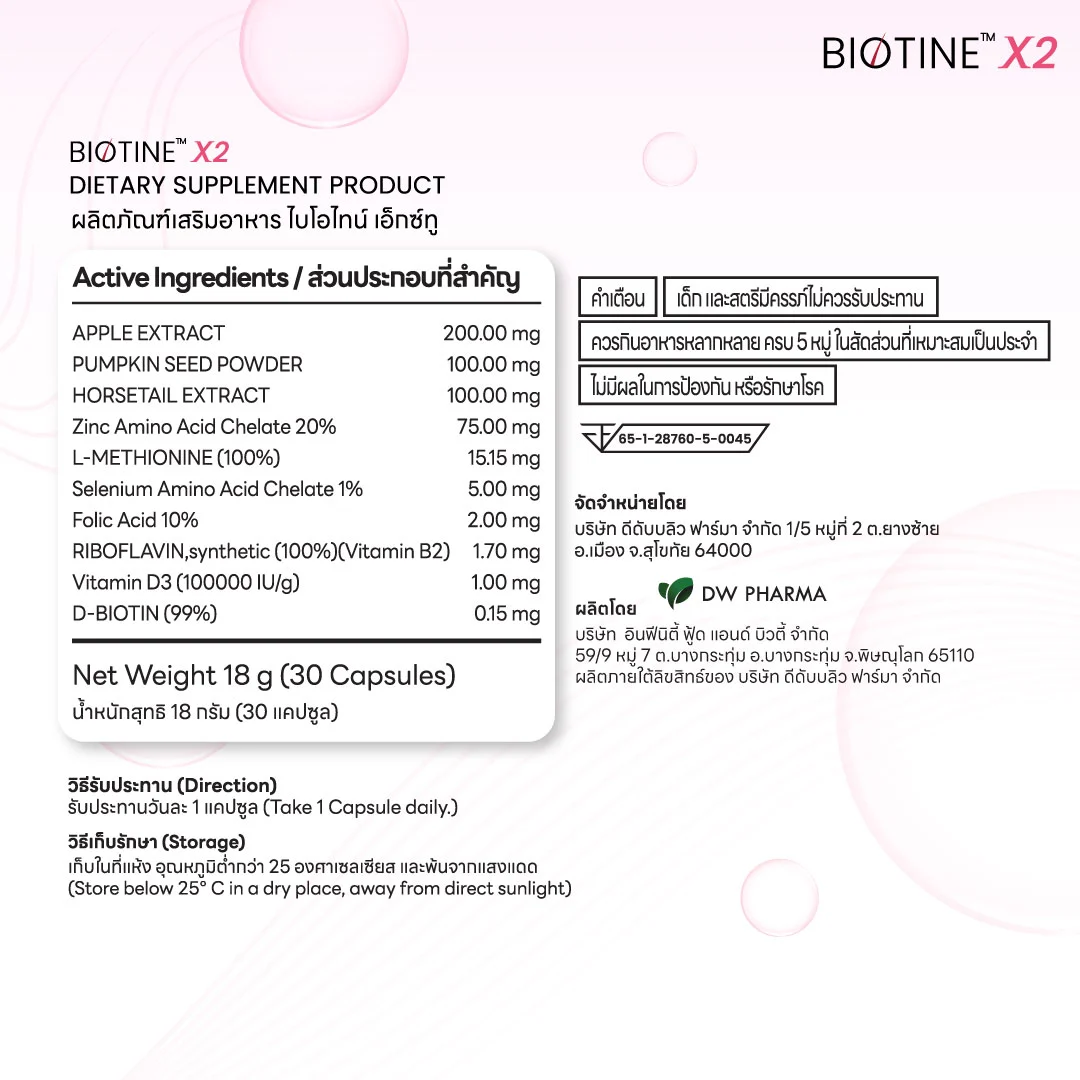 20240709 kat ภาพเปิดตัวสินค้า biotinex2 สำหรับ marketplace คำเตือน